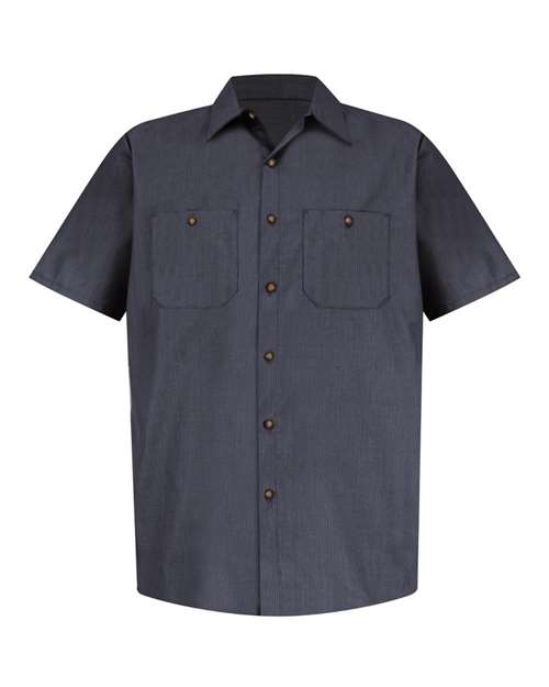 Red Kap SP24 Men's Industrial Short Sleeve Work Shirt