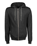 MV Sport 2349 Unisex Retro Heather Full-Zip Hooded Sweatshirt