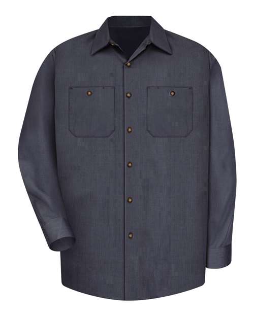 Red Kap SP14 Men's Industrial Long Sleeve Work Shirt