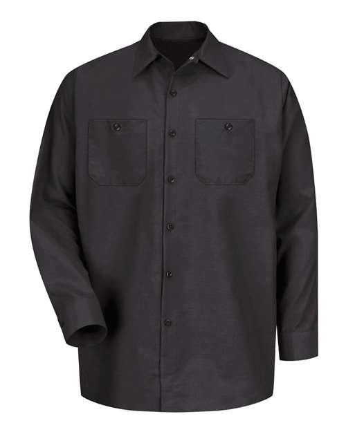 Red Kap SP14T Men's Tall Industrial Long Sleeve Work Shirt