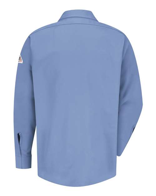 Bulwark SLS2 Men's Concealed-Gripper Pocketless Work Shirt