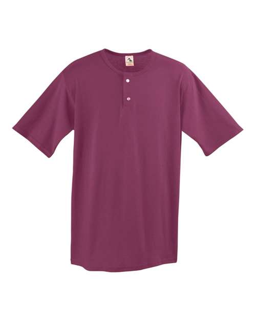 Augusta Sportswear 580 Men's Two-Button Baseball Jersey