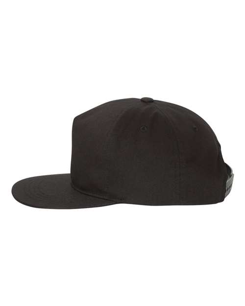 YP Classics 6502 Lightly-Structured Five-Panel Snapback Cap