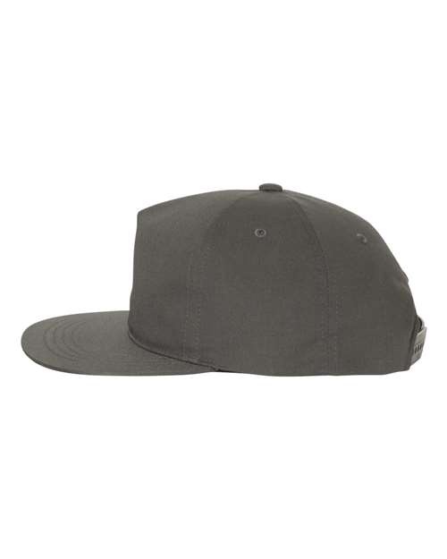 YP Classics 6502 Lightly-Structured Five-Panel Snapback Cap