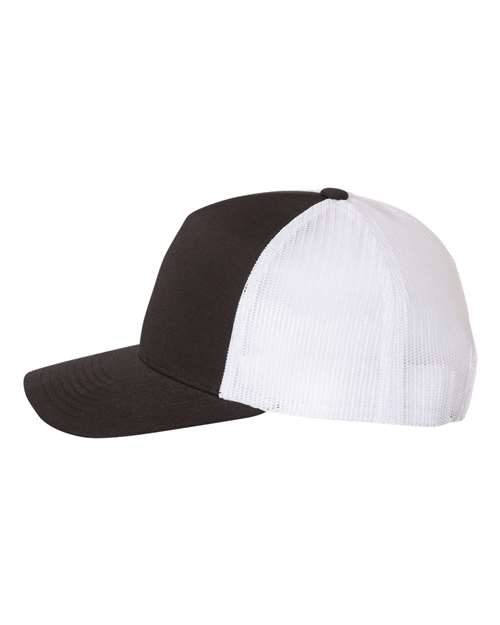 YP Classics 6506 Five-Panel Retro Trucker Cap
