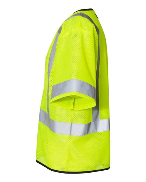 Kishigo 1567-1568 Unisex Economy Single Pocket Zipper Vest