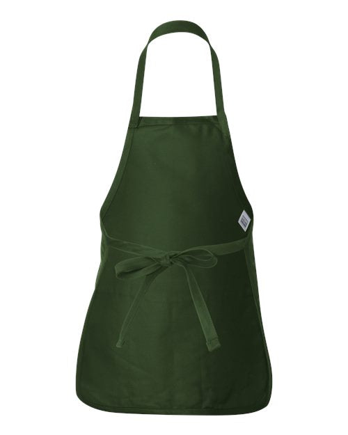 Q-Tees Q4250 Full-Length Apron with Pouch Pocket