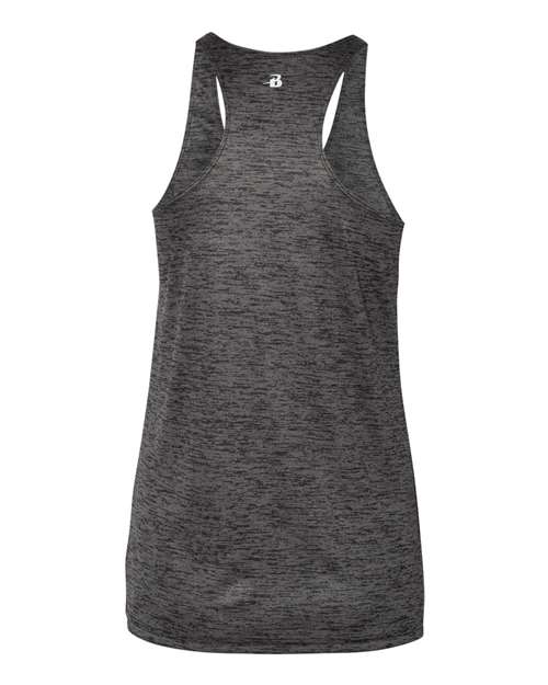 Badger 4161 Women's Tonal Blend Racerback Tank Top