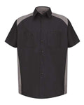 Red Kap SP28T Men's Tall Short Sleeve Motorsports Shirt