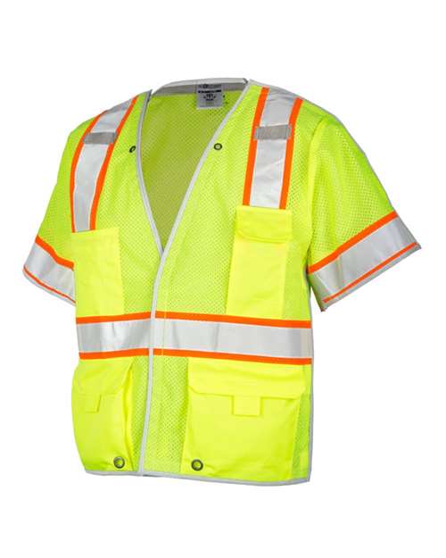 Kishigo 1552B Unisex Premium Brilliant Series® Breakaway Class 3 Vest