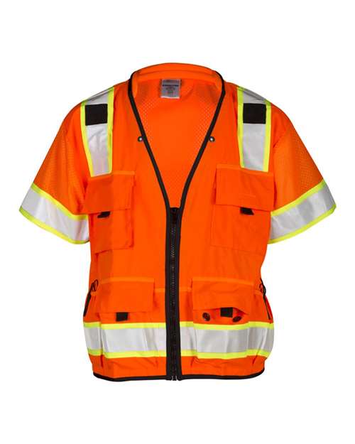 Kishigo S5010-5011 Unisex Professional Surveyors Vest