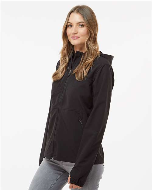 DRI DUCK 9411 Women's Ascent Soft Shell Hooded Jacket
