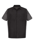 Red Kap SY20T Men's Tall Short Sleeve Automotive Crew Shirt