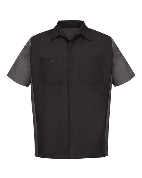 Red Kap SY20T Men's Tall Short Sleeve Automotive Crew Shirt