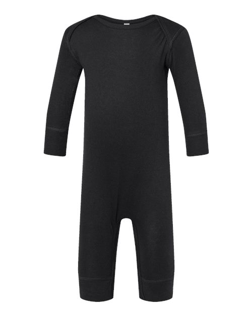 Rabbit Skins 4412 Infant Long Legged Baby Rib Bodysuit