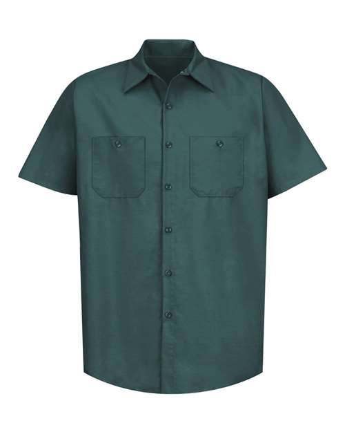 Red Kap SP24T Men's Tall Industrial Short Sleeve Work Shirt