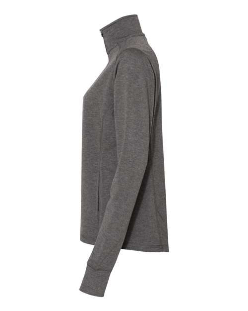 J. America 8433 Women’s Omega Stretch Quarter-Zip Pullover