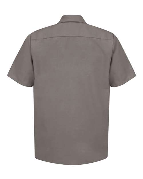 Red Kap SP24T Men's Tall Industrial Short Sleeve Work Shirt