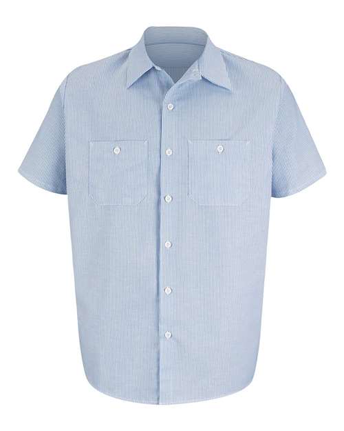Red Kap SL20 Men's Industrial Stripe Work Shirt