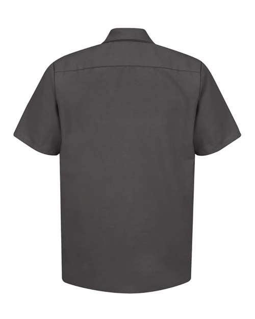 Red Kap SP24T Men's Tall Industrial Short Sleeve Work Shirt