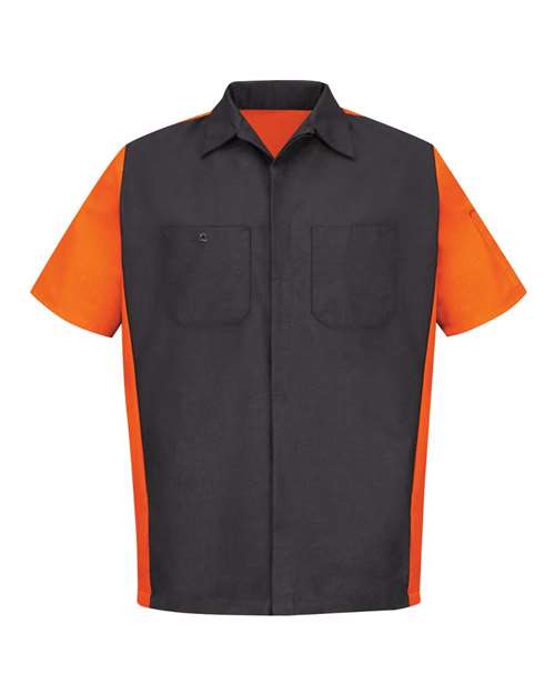 Red Kap SY20T Men's Tall Short Sleeve Automotive Crew Shirt
