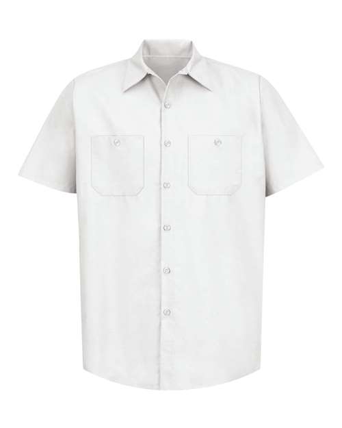 Red Kap SP24T Men's Tall Industrial Short Sleeve Work Shirt