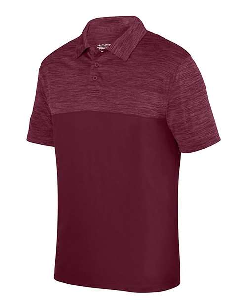Augusta Sportswear 5412 Unisex Shadow Tonal Heather Polo