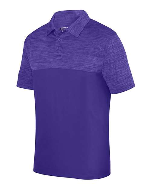 Augusta Sportswear 5412 Unisex Shadow Tonal Heather Polo