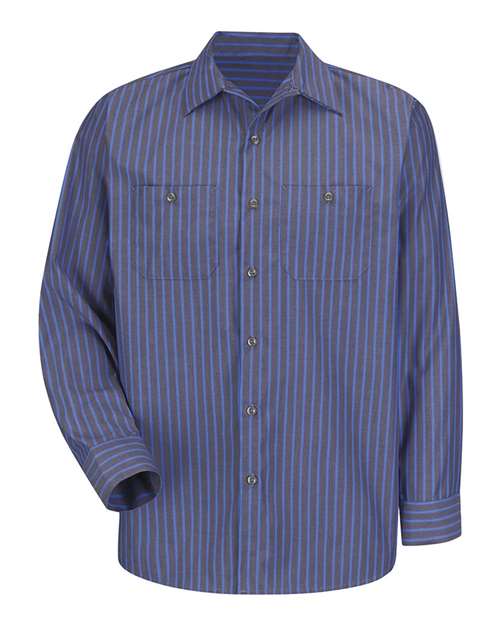 Red Kap SP14T Men's Tall Industrial Long Sleeve Work Shirt