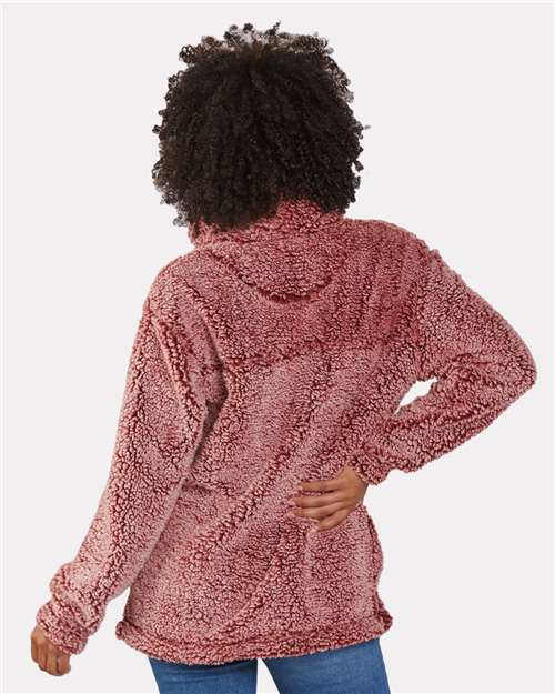 Boxercraft Q10 Unisex Sherpa Fleece Quarter-Zip Pullover