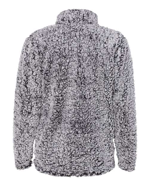 J. America 8451 Women’s Epic Sherpa Quarter-Zip Pullover
