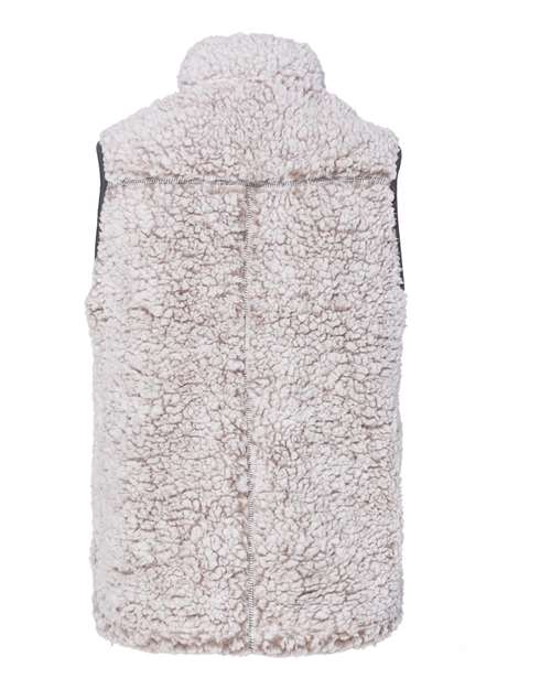 J. America 8456 Women’s Epic Sherpa Full-Zip Vest