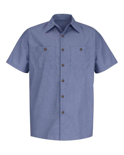 Red Kap SP24 Men's Industrial Short Sleeve Work Shirt