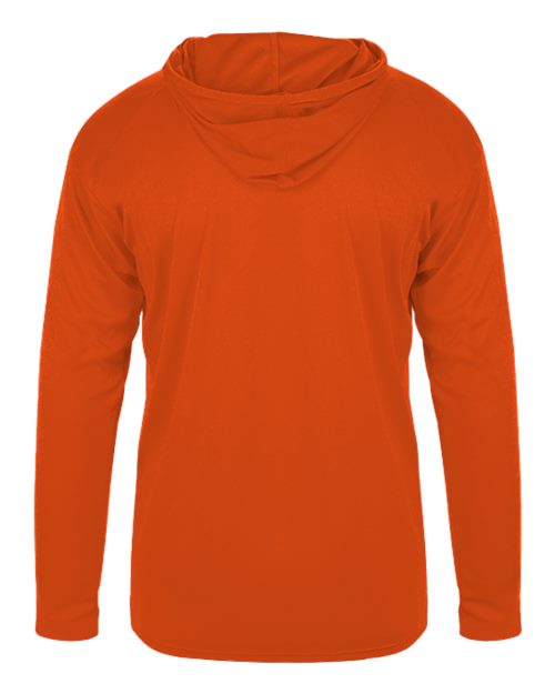 Badger 4105 Unisex B-Core Hooded Long Sleeve T-Shirt
