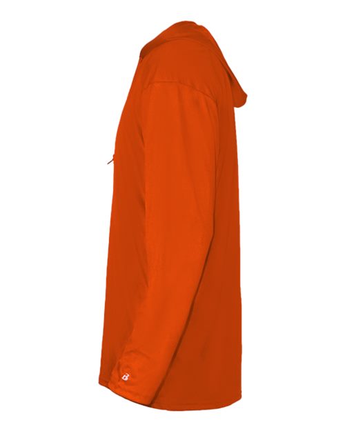 Badger 4105 Unisex B-Core Hooded Long Sleeve T-Shirt