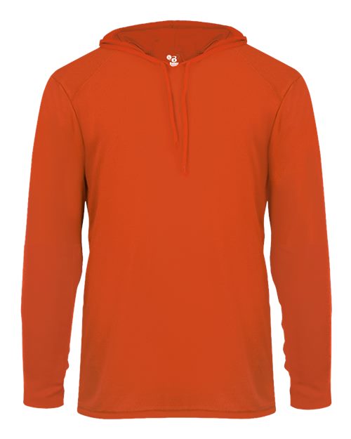 Badger 4105 Unisex B-Core Hooded Long Sleeve T-Shirt