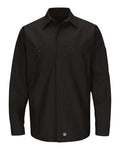 Red Kap SY10 Men's Long Sleeve Automotive Crew Shirt