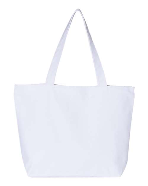 Q-Tees Q611 25L Zippered Tote