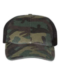 Richardson 111P Garment Washed Printed Trucker Cap