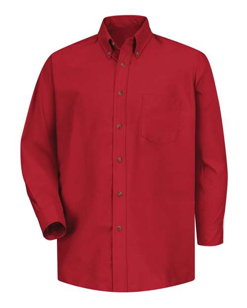 Red Kap SP90 Men's Poplin Dress Shirt