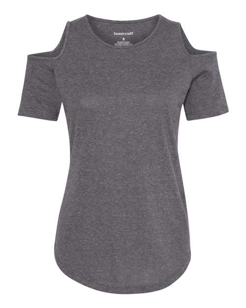 Boxercraft T32 Women's Cold Shoulder T-Shirt
