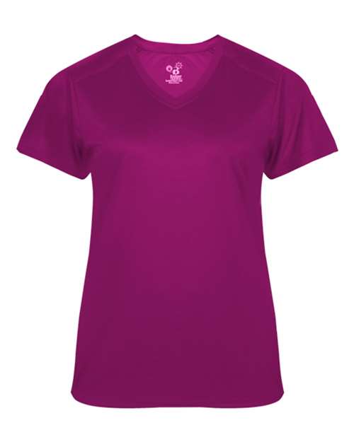 Badger 4062 Women's Ultimate SoftLock™ V-Neck T-Shirt