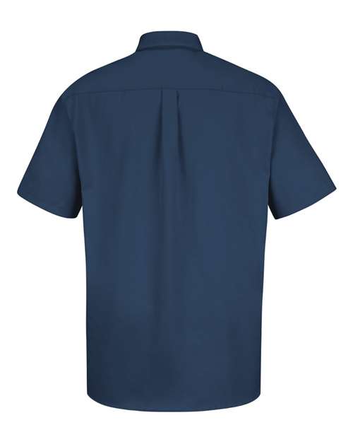 Red Kap SC64 Men's Short Sleeve 100% Cotton Dress Shirt