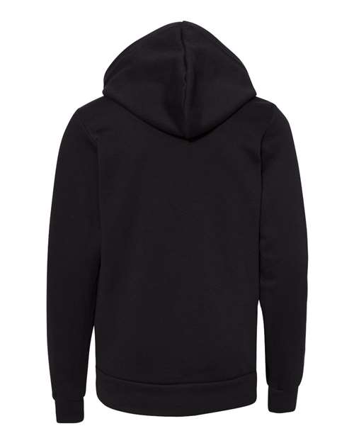 BELLA + CANVAS 3719Y Youth Sponge Fleece Hoodie Sweatshirt