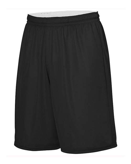 Augusta Sportswear 1406 Unisex Reversible Wicking Shorts