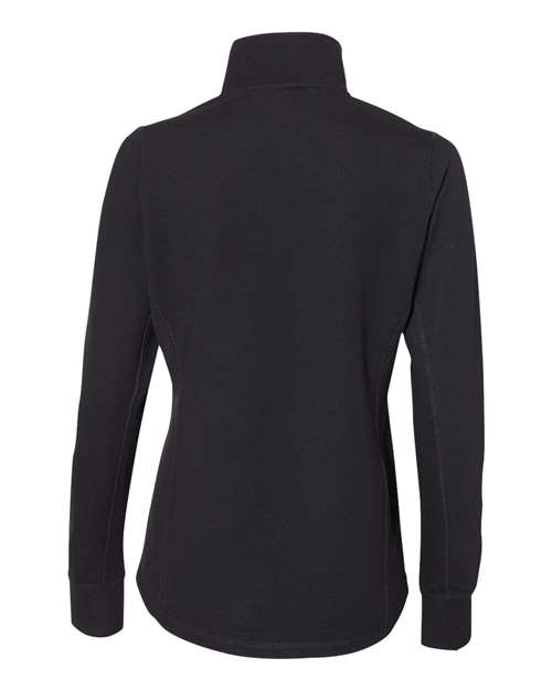 J. America 8433 Women’s Omega Stretch Quarter-Zip Pullover