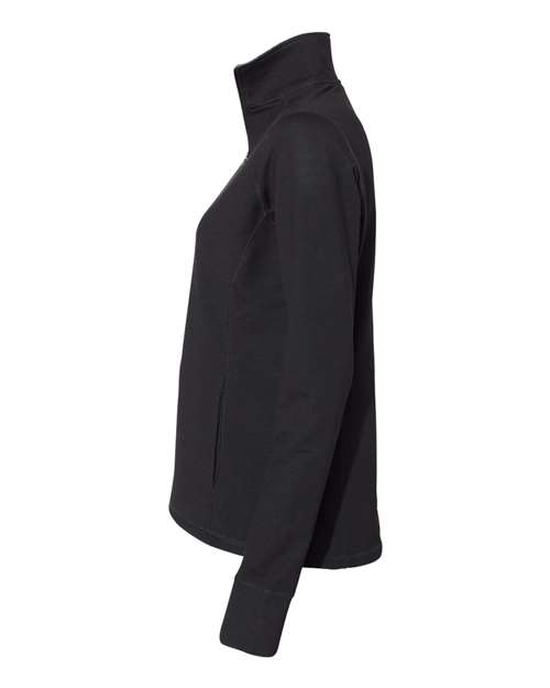 J. America 8433 Women’s Omega Stretch Quarter-Zip Pullover