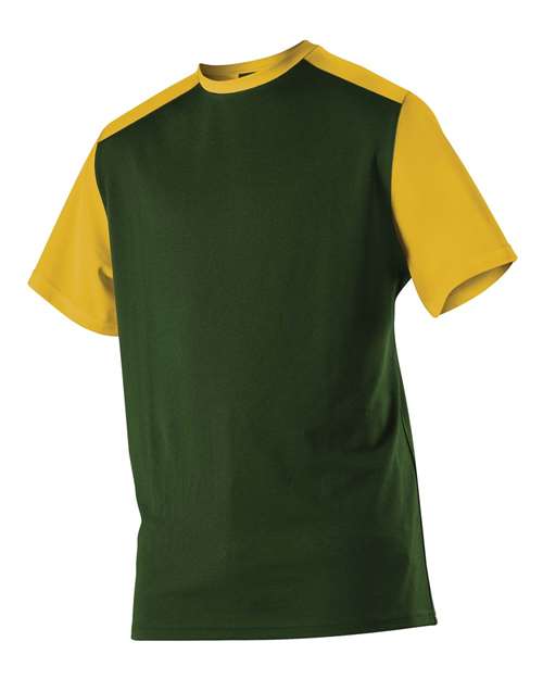 Alleson Athletic 532CJY Youth Crewneck Pullover Baseball Jersey