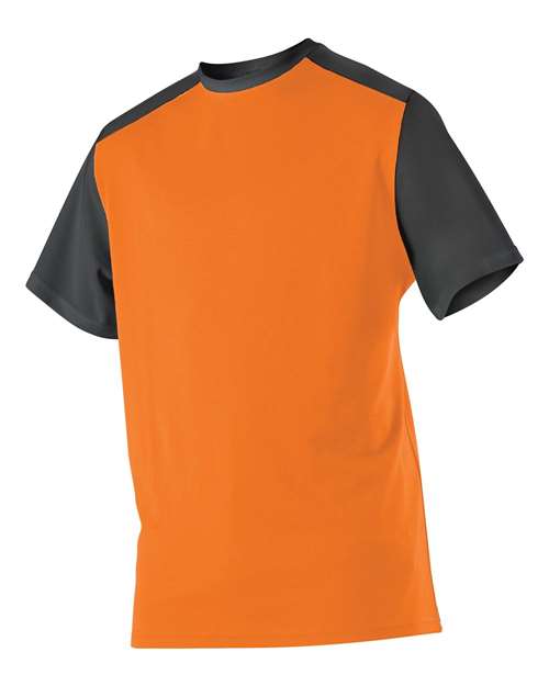 Alleson Athletic 532CJY Youth Crewneck Pullover Baseball Jersey