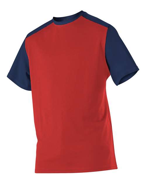 Alleson Athletic 532CJY Youth Crewneck Pullover Baseball Jersey